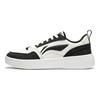 Li Ning Sycee V2 Slip Resistant Cushioning Abrasion Resistant Low top Skateboard Shoes Women's Black White AGCU248-5