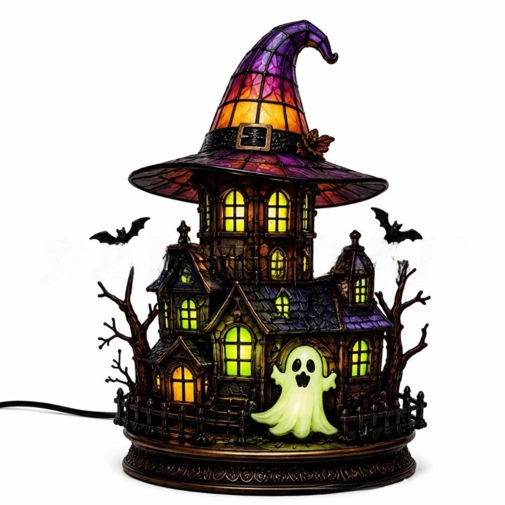 Home Decoration Halloween Lamp Cat Bird Desktop Lights Home Ornaments Night Light  Bedside