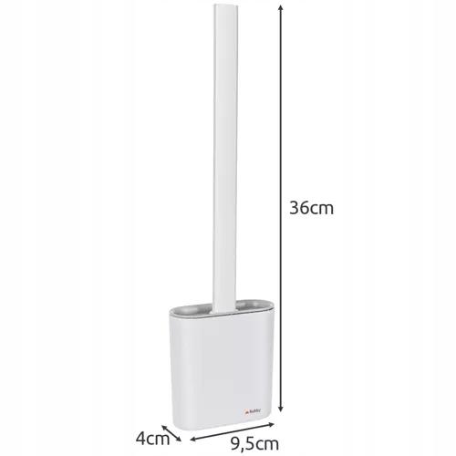 Silicone Toilet Brush For The Bathroom, Antibacterial, Freestanding