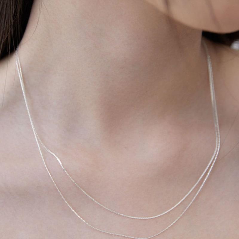 Byweekend Glow Necklace_silver