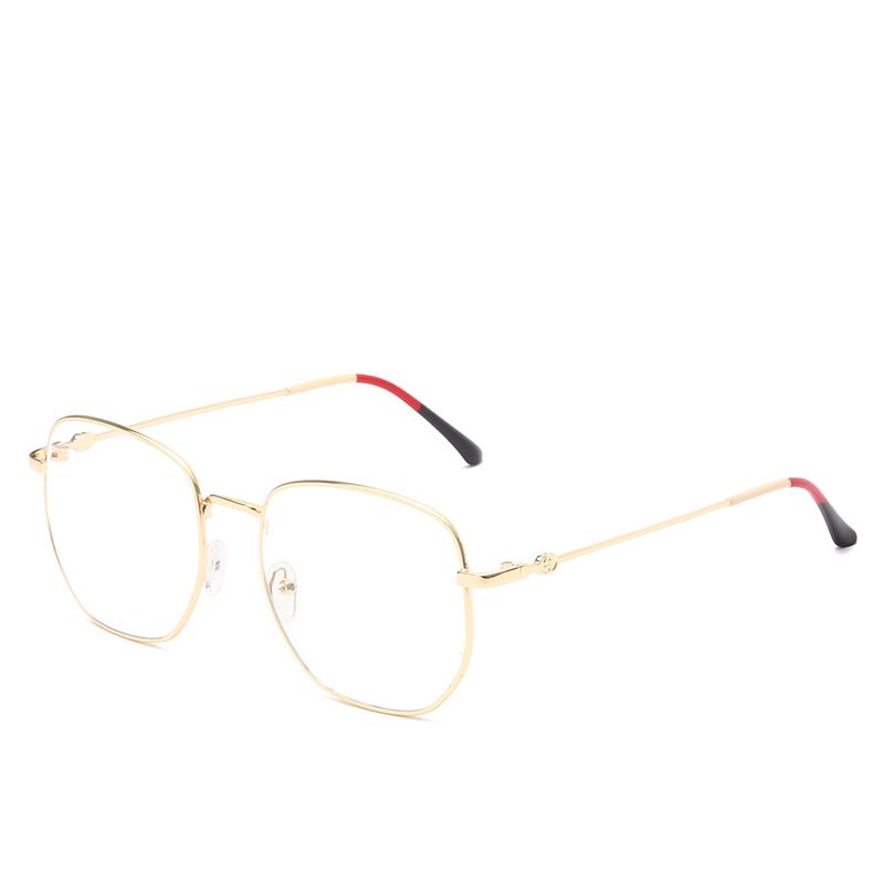 Anti-Blue Light Glasses Round Metal Eyewear Women Men High Quality Eyeglasses Blue Light Blocking Man Lady Computer Eyeglas