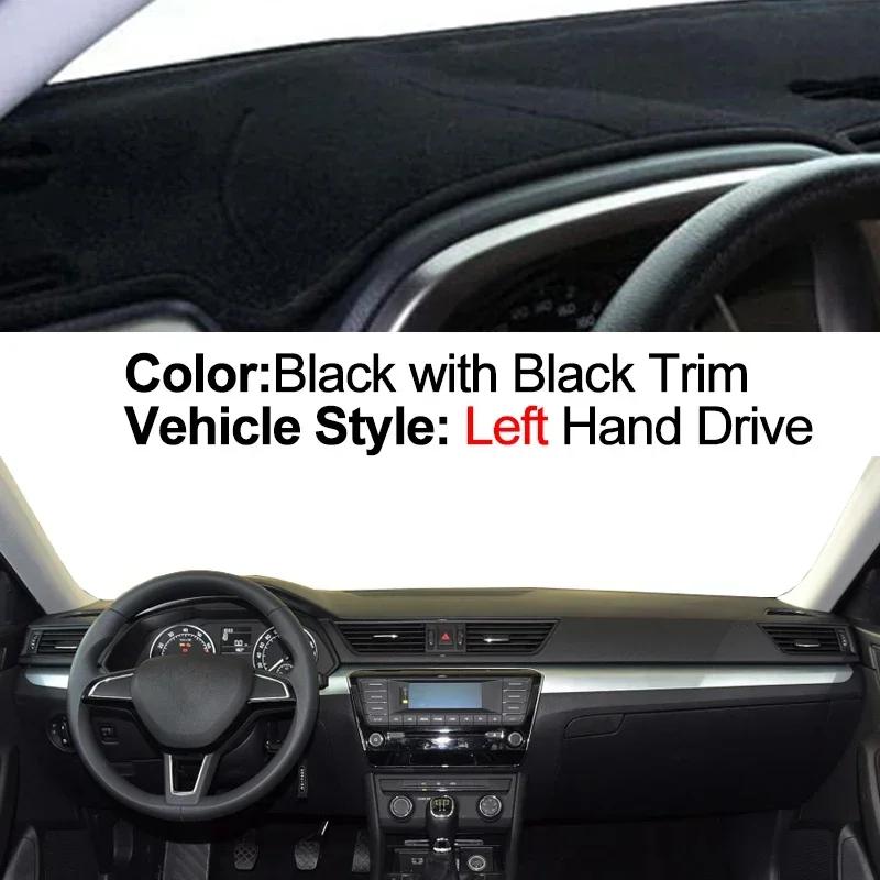 Car Dashboard Cover Non slip pad For Skoda Superb 3 B8 3V 2016 2017 2018 Car Dash Mat Sun Shade Pad Anti-UV Cushion