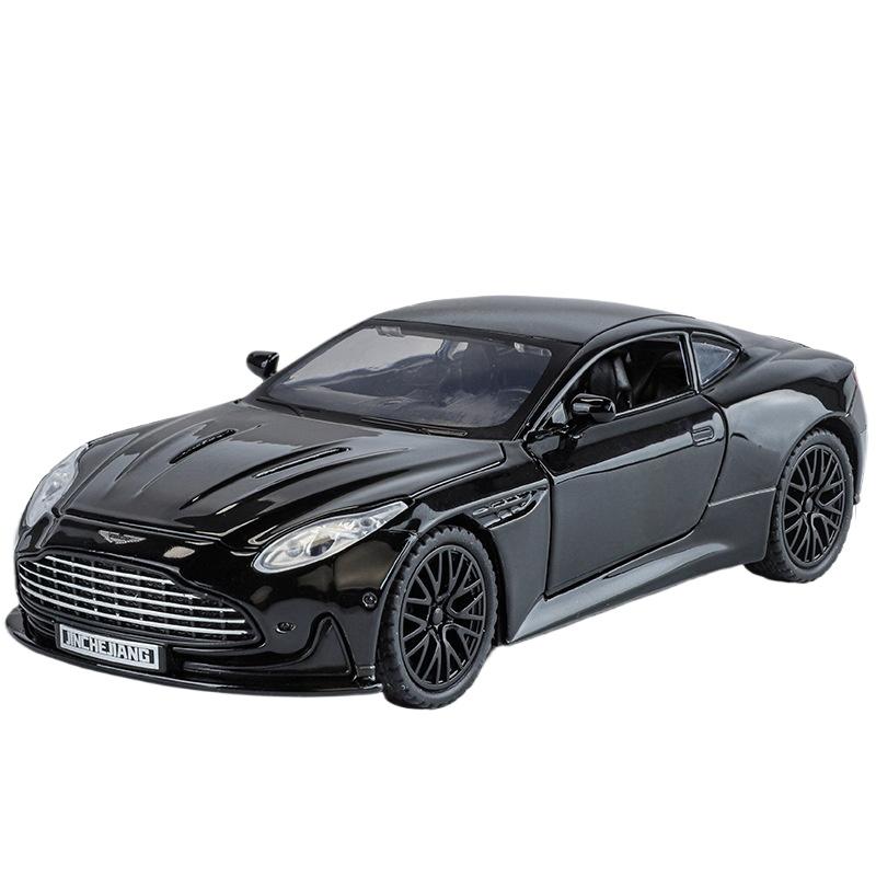 Boxed 1/32 Martin DB12 Alloy Car Model, Children's Toy Car with Sound and Lights, Holiday Gifts, Boys' Gaming Vehicle
