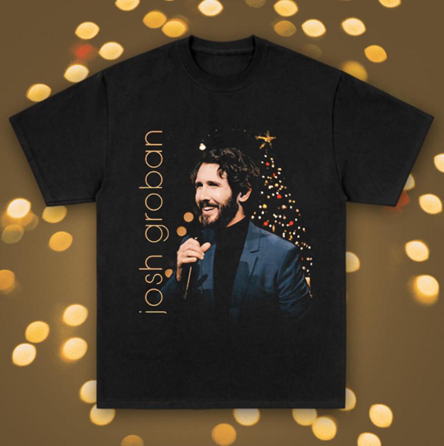 Josh Groban Merry Christmas Unisex T-Shirt All Size MC1265 Unisex T-Shirt L