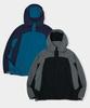 Black Moment Utility Color Block Detachable Hood Windbreaker Jacket Jumper