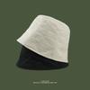 Popular Ins Designer Korean Style Fisherman Hat Women Spring Summer Sun Bucket Hat Sunscreen Face Shield Basin Hat Black