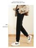 Lambswool Velvet-Lined Winter Joggers - Thick, Loose-Fit Casual Sweatpants for Autumn/Winter