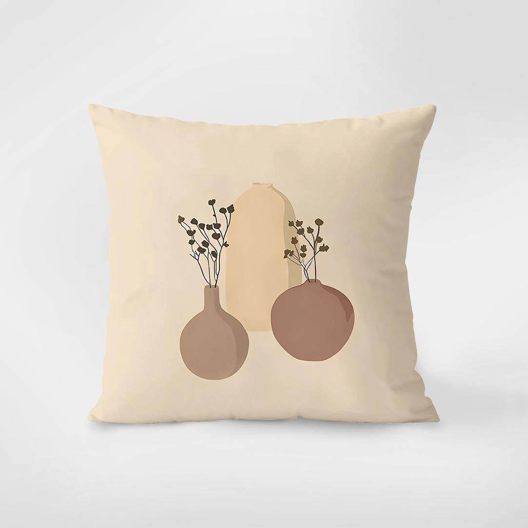 

Рука держит цветочный узор декоративная наволочка спальня гостиная квадратная подушка наволочка 40x40cm