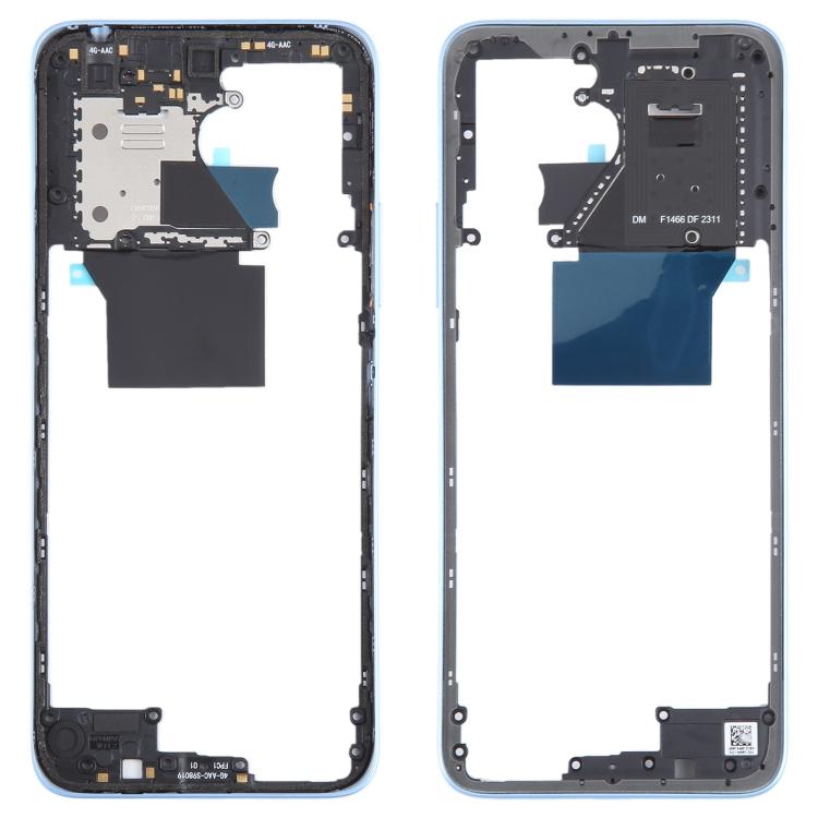 For Xiaomi Redmi 12 4G Original Middle Frame Bezel Plate