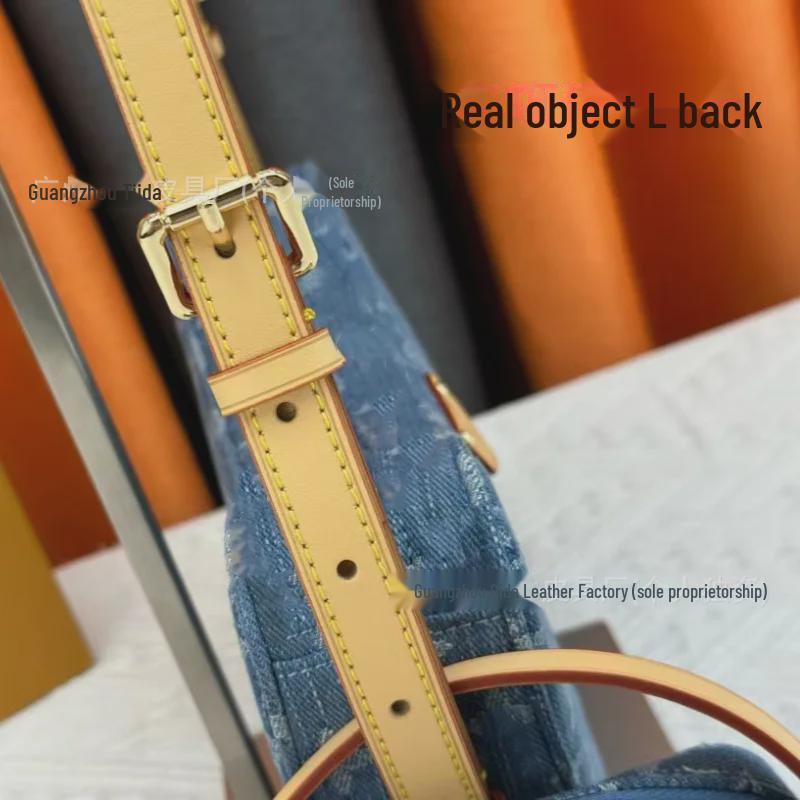 Letní móda Podpažní džínová dámská crossbody taška s logem