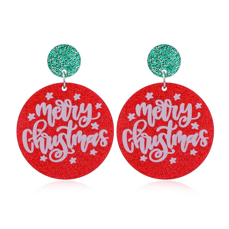 Rainbow Tree & Hat Christmas Earrings for Women - Festive & Stylish Design
