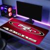 San Francisco 49ers LOGO Mouse Pad - Non-Slip Rubber Base, Smooth Surface for Work,Gaming,Office,And Home Use, Desk Mouse Pad