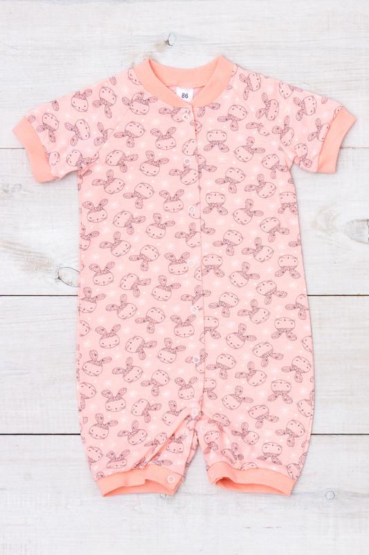 

Легкий бавовняний боді для дівчинки – М яка тканина та практичний дизайн, Літо, 5069-002-5 HC 92 персиковий