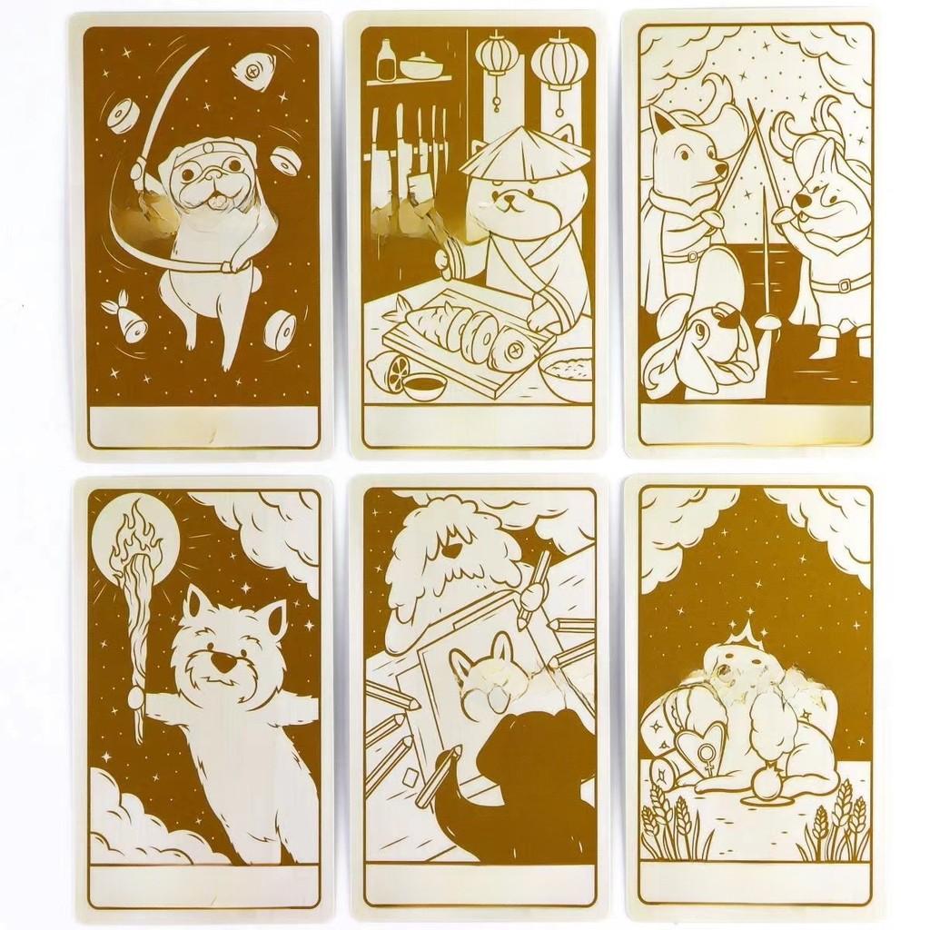 Tarot Cards Deck With Magic Witch Theme For Emotional And Intellectual Development In Family Games