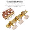 1 Pair Gold Guitar Tuning Pegs Classical Guitar String Tuning Pegs Tuners Machine Heads