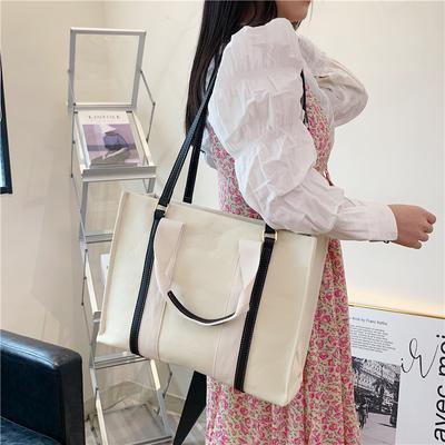 Retro Bag Women's New Fashion Tote Bag Student Canvas Shoulder Bag Women's Messenger Bag Big