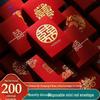 Creative Mini Lai See Red Envelopes: Personalized Wedding Toss Gift for Newlyweds.