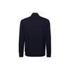 Polo Ralph Lauren Solid Color Zip Neck Long Sleeve Wool Sweater Men sweater Navy-Blue 710876719-001