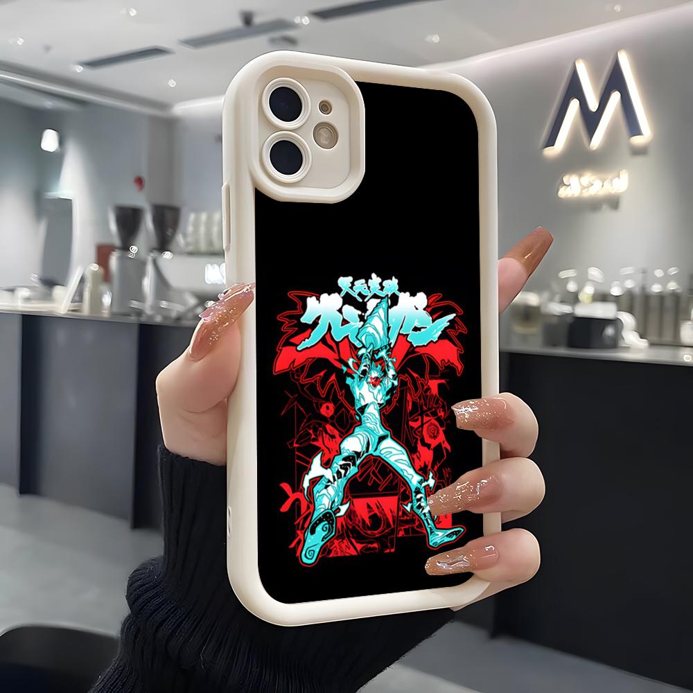 Anime Gurren Lagann Phone Case For IPhone Air 17 Pro Max 16 E 15 14 Pro Max 13 12 11 Mini Plus Soft Silicone White Cover