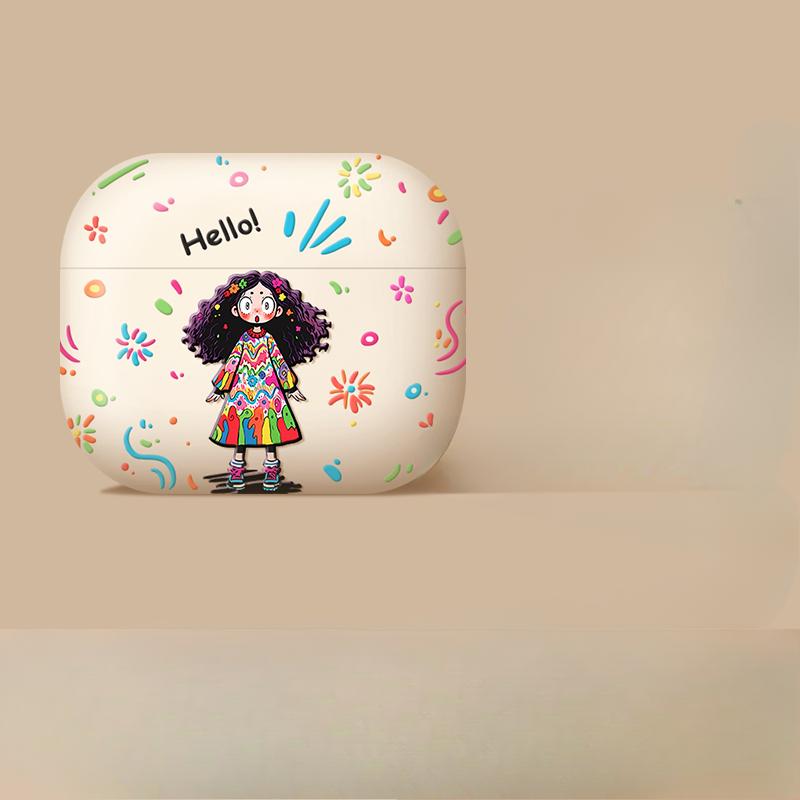 

Чохол для навушників для Airpods4 3 2 1 Pro Clown Monster Захисні навушники Ремінь Протиударний м’який захист від падіння Матове покриття For Airpods3