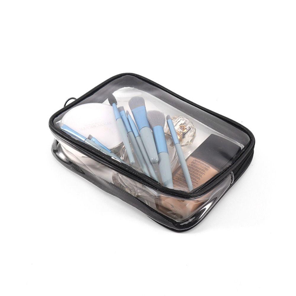 TPU Wash Pouch Makeup Organizer Makeup Case Storage Bag Transparent Cosmetic Bag Bath Storage
