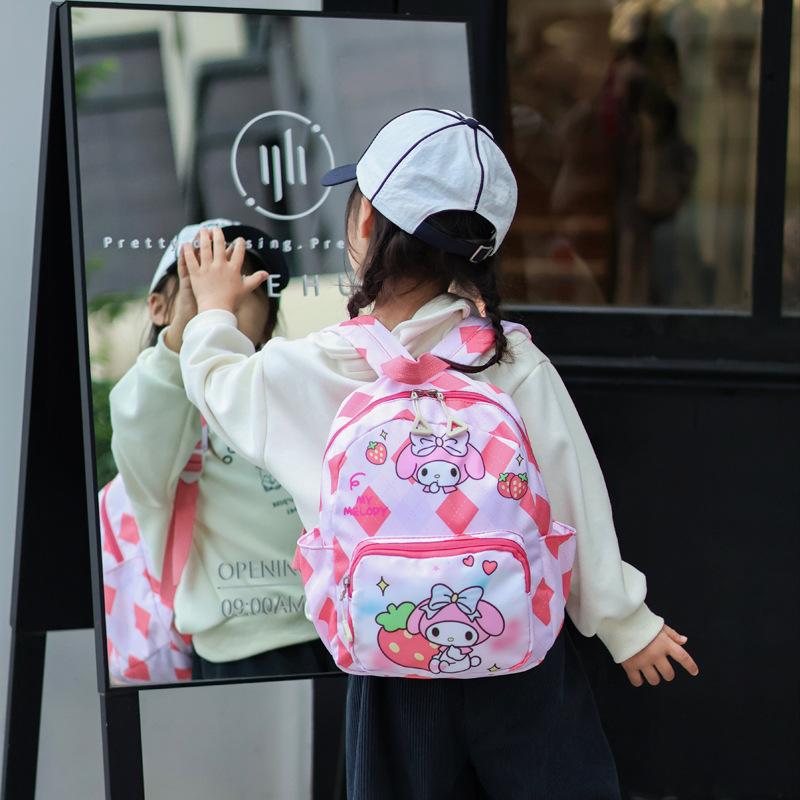 Kindergarten Primary School Students Schoolbag Cute Cartoon Cute Cat Children Backpack Large Capacity Children'S Bag