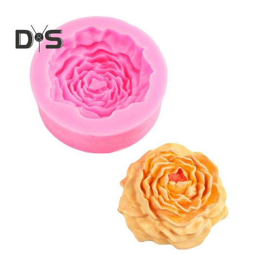 Silikon-Blumenform, Schokoladenkuchen, Eiswürfel, lebensmittelecht, wiederverwendbar, antihaftbeschichtet, Blumen-Gebäckform, Küchen-Backutensilien