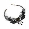 Choker Lace Embroidery Black Necklace Gothic Ch07