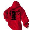 Spring Street Style Villain Print Hooded Sweater, the Same Casual Jumper for Men and Women