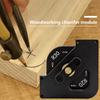 Woodworking Round Corner Radius Template Trimming Machine Router Wood Edge Jig Locator Carpentry Table Cutter