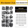 Kit de Reparo de O-Ring de Alta Temperatura GUWANJI