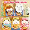 Mini Coil Calendar Sheep/Dog Planner Calendar Cartoon Memo Calendar  Home Office