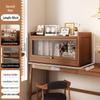 Floor-Standing Bookshelf for Students and Children - Compact Storage Cabinet for Small Apartment Living Rooms