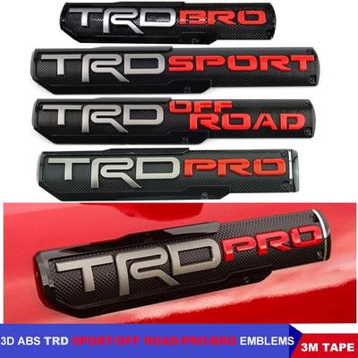 Tundra TRD PRO Sequoia Αυτοκόλλητα Λογότυπο Πλαϊνών Πορτών Αυτοκινήτου (ABS)