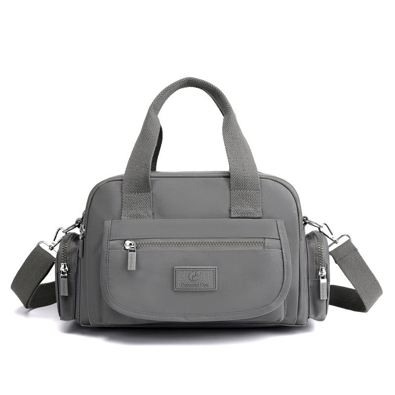 

Новая женская модная сумка через плечо, вместительный рюкзак из нейлона с защитой от брызг, многослойная сумка-мессенджер для поездок на работу