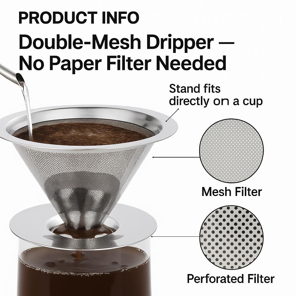 Der globale Trend: Der 10 cm Kaffeefilter