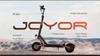 JOYOR S10-S-Z Electric Scooter 60V 18Ah Battery, 2*1000W Motors, 10” Tire, 65km/h Max Speed, 70-85km Range Adult Escooter