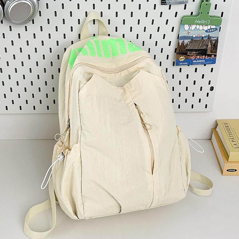 New lightweight water-proof high school students large-capacity backpack sports outdoor hiking backpack