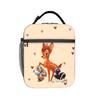 Bambis Animated Movie Thermal Lunch Bags Lightweight Lunch Container Cooler Carrier Lunch Box Tote Beach Picnic Lunch Pouch