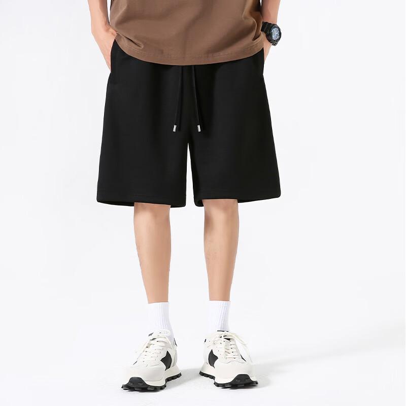 MINISO Men's Pure Cotton Drawstring Shorts