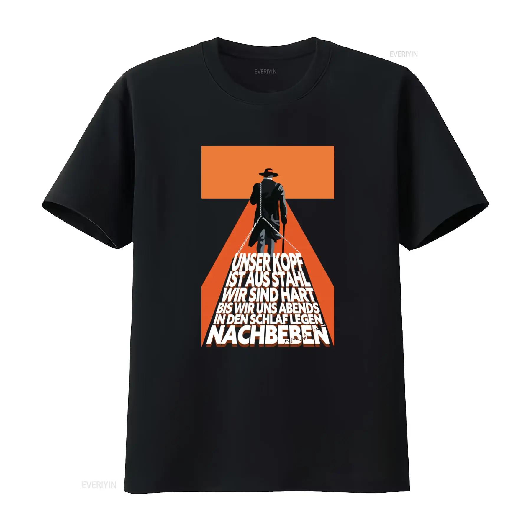 T Shirt Unser Kopf Ist Aus Stahl Alligatoah Family Sleeve Boy Girl Friend homme Breathable Cas M