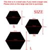 12 Geometric 3D Hexagon Mirror Wall Sticker Home Decor Enlarge Living Room Removable Safety 3 Sizes DIY Wall Stickers