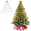 Cshare Christmas Tree Lights, LED Illumination Lights, USB, 1.5M, 8 Strings, 200 Bulbs, Christmas Tree Decorations, LED Illumination, Remote Control,