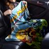 Die Biene Maja Cartoon Bee Anime Print Flannel Blanket Soft Warm Throw Blanket for Sofa Bed Living Room