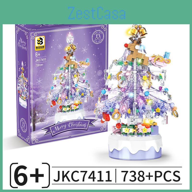 Weihnachtsbaum Spieluhr Montage Bausteine Modell Ornament Für Kinder Weihnachtsdeko