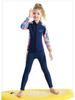 2.5mm Kids' Long Sleeve Two-Piece Diving & Surfing Wetsuit for Boys and Girls - Cold Protection & Jellyfish Shield