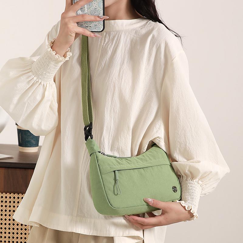 Crossbody Bag Women's Large Capacity Shoulder Bag Commuter Travel Nylon Bag
