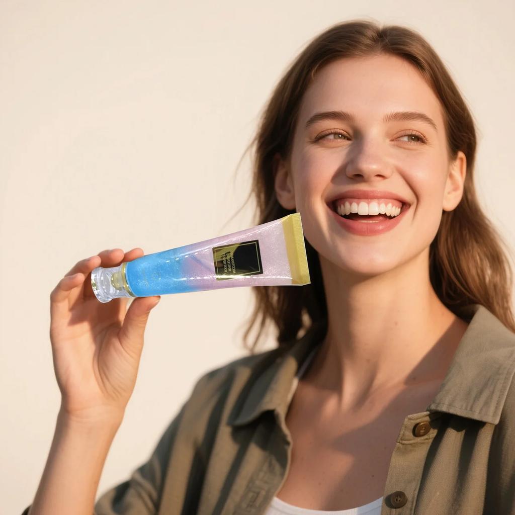 Whitening-Zahnpasta, BodyAccel Intensive Whitening-Zahnpasta mit natürlicher, sanfter Pflege, Tiefenfleckenentfernung, Clean Peach, verbessert die Gesundheit, frischer Atem
