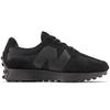 Men's New Balance 327 Sneakers Black Leather Sports Shoes (MS327CTB) 41.5
