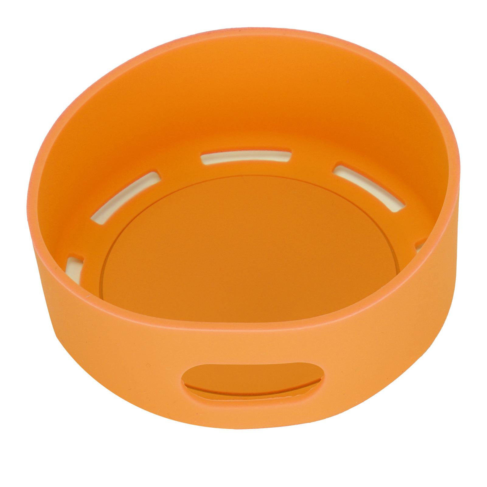 

Speaker Silicone Case Portable AntiSlip DustProof ShockProof Smart Speaker Protective Cover for Dot 4 помаранчевий